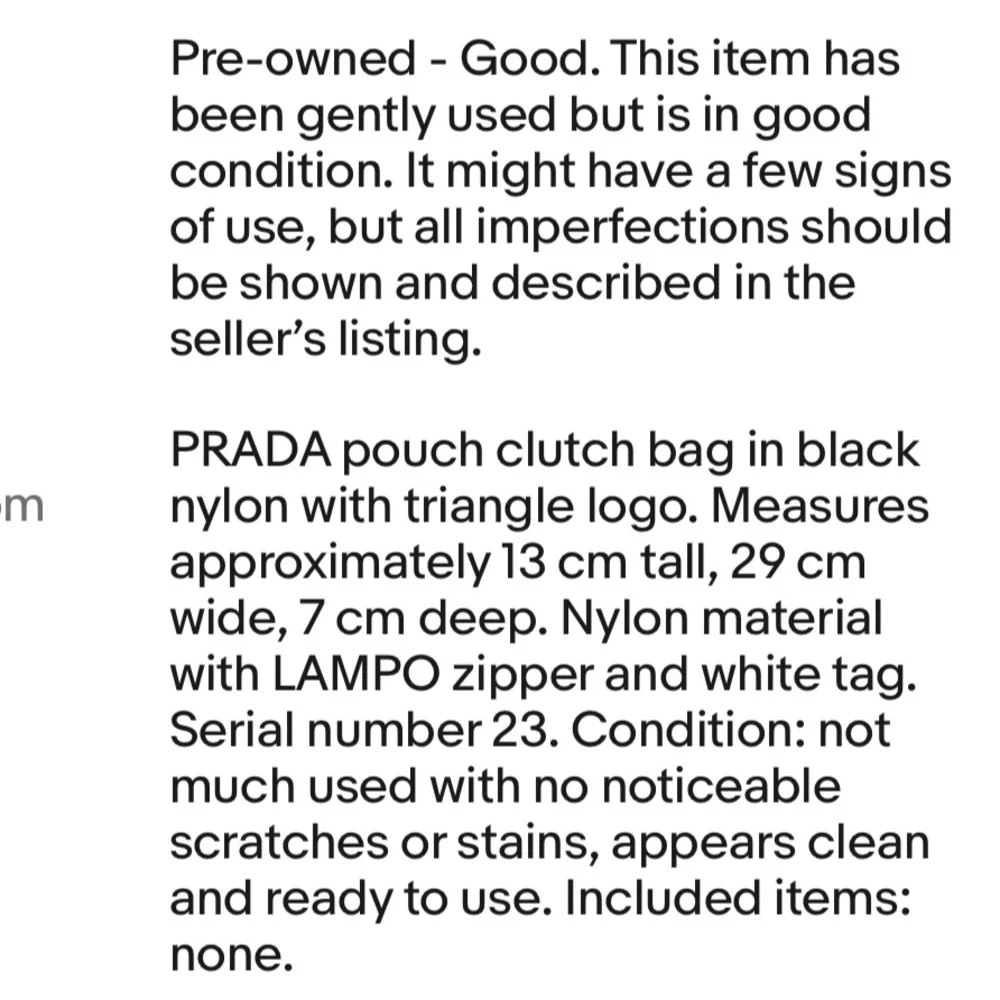 Prada Black Nylon Cosmetic Bag - Picture 13 of 13